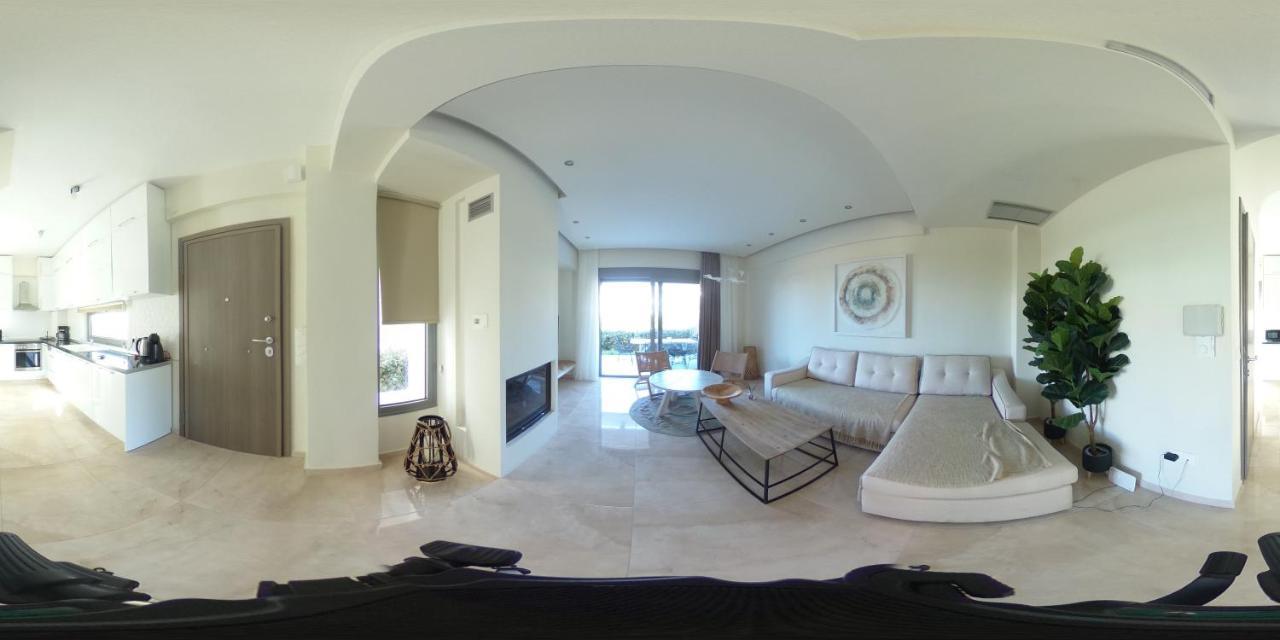 Hanioti Suite Maisonette In Front Of The Sea Exterior photo